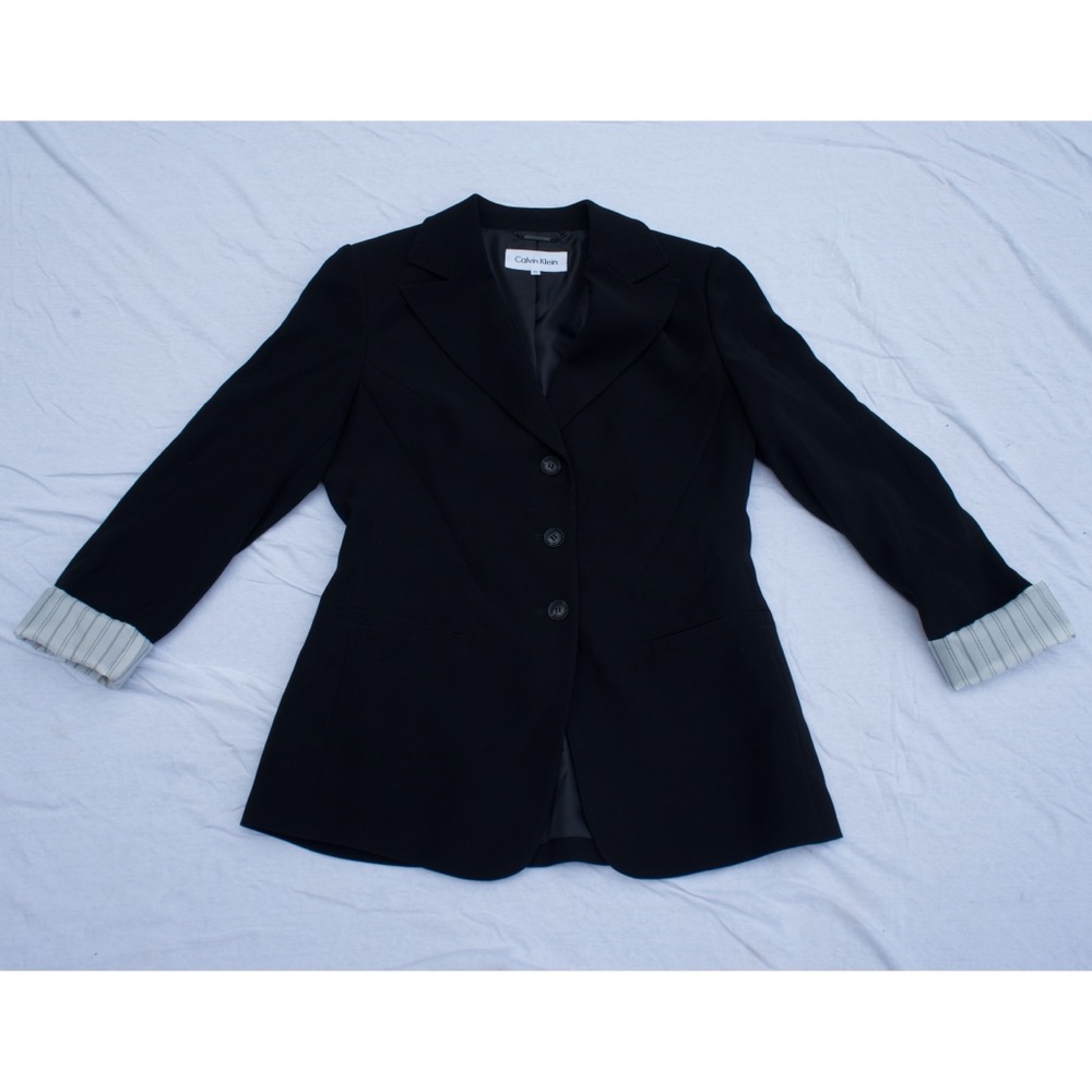 CALVIN KLEIN Black Blazer
